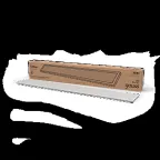 Светильник светодиодный ДПО 36 Вт 3200 лм 6500К AC 220В IP20 1200х180х19мм призма Офис Gauss