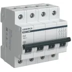 Автоматический выключатель ВА47-29М 4P 2А 4,5кА D GENERICA