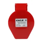 Розетка 224-32А-6h-380AC-3P+PE-IP44