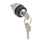 Механизм переключателя исполнительный ХB4 на 3 положения с замком с фиксацией PROxima