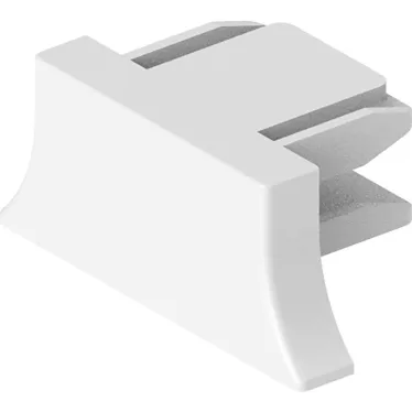 Заглушка пластиковая белая для шинопровода CAB1003