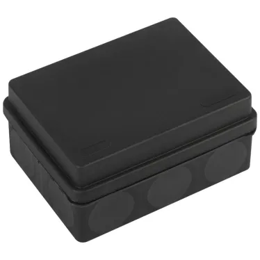 Распределительная коробка KOR-150-110-70-11g-2MP-B двухкомпонентная HF стойкая к УФ 150х110х70мм черная прямой монтаж IP67