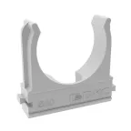 Держатель с защелкой 50 мм для труб (2шт)