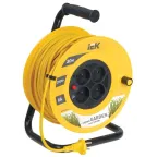 Удлинитель силовой 4 розетки шнур 30м ПВС 2x0.75 УК30 с термозащитой