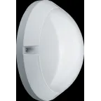 Светильник светодиодный ДБП-13w с датчиком 4000К 1300Лм IP65 круглый пластиковый белый