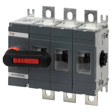 Выключатель-разъединитель ВНК-37-31130 PRO mvr20-3-400E 3П 400А с установленной фронтальной рукояткой управления