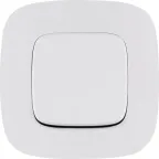 Valena ALLURE Переключатель 10АХ 250В с лицевой панелью Безвинтовые зажимы Белый