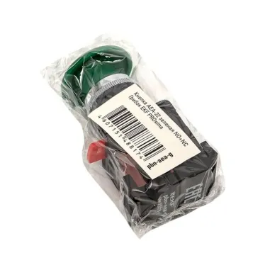 Кнопка зеленая AEA-22 Гриб NO+NC