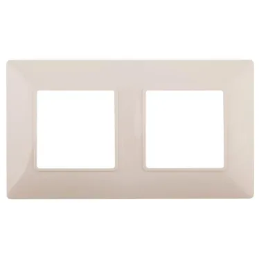 Рамка на 2 поста, Эра Elegance, сл.кость, 14-5002-02