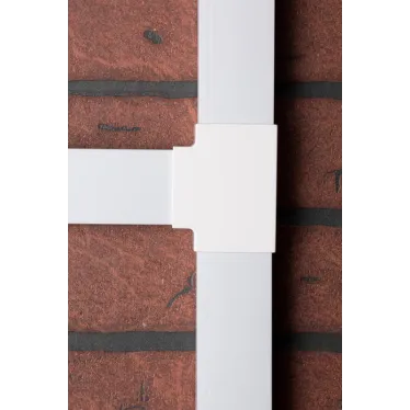 Угол T-образный (40х25) (4 шт) Plast Белый