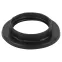 Кольцо для патрона E14, пластик, черное (100/1000/24000)
