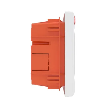 Щит распределительный встраиваемый 4 модуля с дверцей IP41 белый