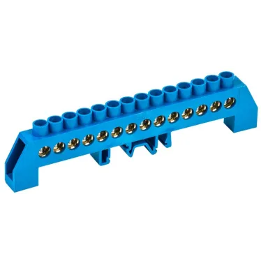 Шина нулевая в комбинированный DIN -изолятор типа Стойка ШНИ-8х12-14-КС-С