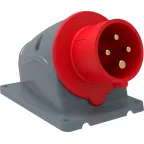 Вилка стационарная ССИ-514 16А 3Р+E 380 IР44