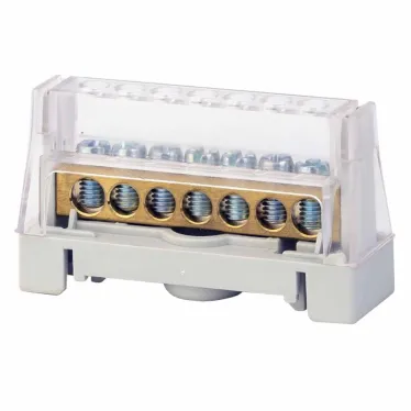 Колодка клеммная соединительная 1р 15х5.3мм серый