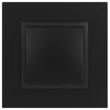 Переключатель, 10АХ-250В, Эра Elegance, антрацит,14-1103-05