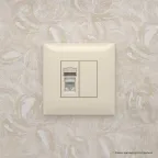 Avanti Розетка RJ-45 в стену 5e одинарная ''Ванильная дымка ''