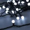 Светодиодная гирлянда ARD-BALL-CLASSIC-D13-10000-BLACK-100LED WHITE (230V, 7W) | 025571 | Arlight