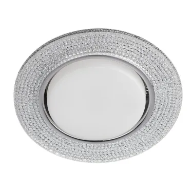 Светильник встраиваемый со светодиодной подсветкой DK LD53 WH GX53 белый