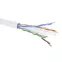 Витая пара U/UTP 4 пары CAT 6 нг(А)-HF бухта белый 305м