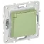 SKANDY Розетка 1-местная с заземлением с защитными шторками и крышкой 16А IP44 SK-R11G мятный IEK