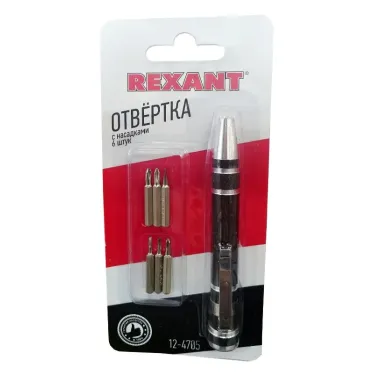 Отвертка с насадками 6 шт.
