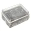 Коробка распаячная КМР-050-041пк пылевлагозащищенная10 мембранных вводов уплотнительный шнур прозрачная крышкой (150х110х70) PROxima