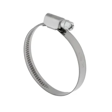 Хомут червячный 40-60/12-0.8 мм. нержавеющая сталь W2