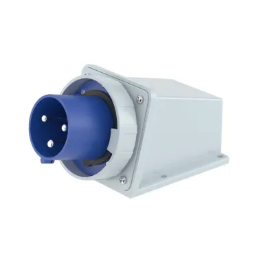 Вилка настенная IP67 125А 2P+E 250В