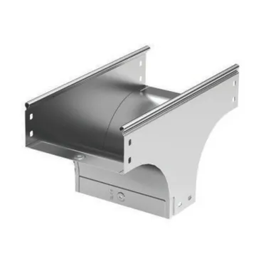 Ответвитель TD Т-образный вертикальный основание 100 в комплекте с крепежными элементами и соединительными пластинами