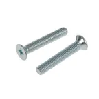 Винт DIN965 М6х40 потайная головка оцинкованный (40 шт)