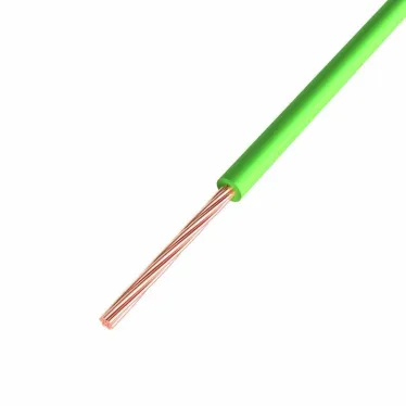 Провод ПГВА 1х0.50 мм2, Cu, зеленый, бухта 500 м,