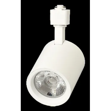 Светильник светодиодный трековый на шинопровод ДПО-30w 4000K 24 град. WH (белый) IP40