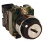 Переключатель BG61 2P с замком возвратный NO