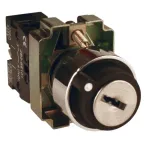 Переключатель BG61 2P с замком возвратный NO