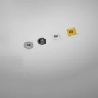 Светодиодный модульный светильник FLEX 50 встраиваемый 50*70 12W 4000K 36град IP20 | V1-R0-00435-10000-2001240 | VARTON