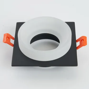 Светильник ИВО-50w G5.3 квадратный черный