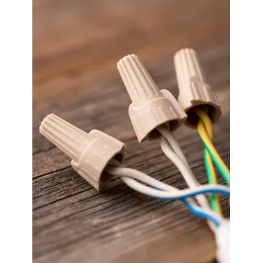 Зажим соединительный изолирующий с лепестками СИЗ-Л 8мм (100шт)