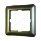 W59 Рамка 1 пост шампань