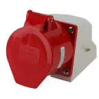 Розетка стационарная наружная 125 3Р+РЕ+N 32А 380В IP44 (10/60/720) R(OUT)-32-3P-PE-N-IP44