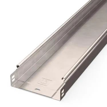 Лоток неперфорированный Стандарт INOX (AISI 409) 150х50х3000 (0,7 мм) (6 м/уп)