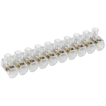 Зажим винтовой концевой изолированный КЗВИ 2.5мм2 10x1