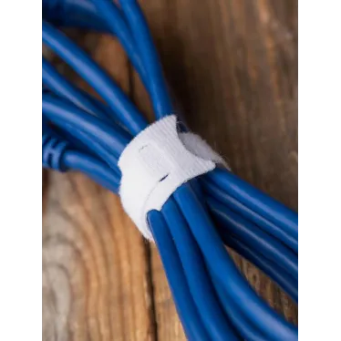 Хомут-липучка 12х135 мм белый (20 шт) PROxima