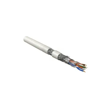 Витая пара SF/UTP кат 5e 4 пары AWG26 patch IN LSZH нг(А)-HF белый 305м