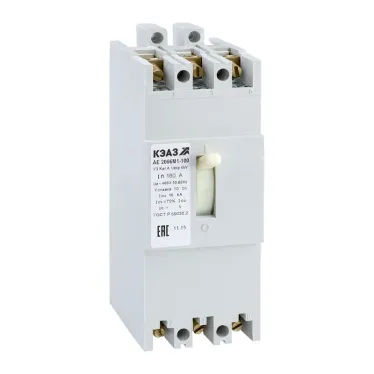 Выключатель автоматический АЕ2063М1-320-125А-10Iн-400AC-НР110AC/DC-У3