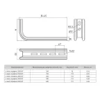 L-Омега профиль 500 (1,5мм) HDZ