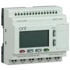 Реле логическое программируемое . Расширяемая версия. Со встроенным экраном. 12 дискретных входов, 6 релейных выходов. Напряжение питания 220В AC