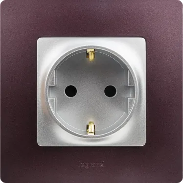 ETIKA Рамка 1 пост сливовая