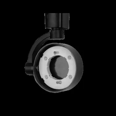 Светильник светодиодный трековый на шинопровод ДПО GX53 PTR 32 GX53 BL 230V IP20 без лампы черный корпус