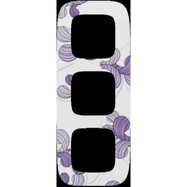 Valena ALLURE Рамка 3 поста флора универсальная